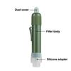 Outdoor Mini Water Filter Straw Camping Water Purifier Portable Distance Water Purifier Water Filter Straw Emergency Supplies