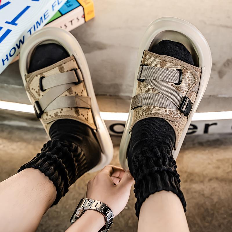 Fashion Trendy Men's Beach Shoes Classic Styles by Fashion Designers Leisure Street Walking Comfortable and Daily Breathable Slippers