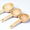 Walnut Wooden Beech Wooden Spoon Tablespoon Coffee Bean Spoon Portable Measuring Spoon  Kitchen