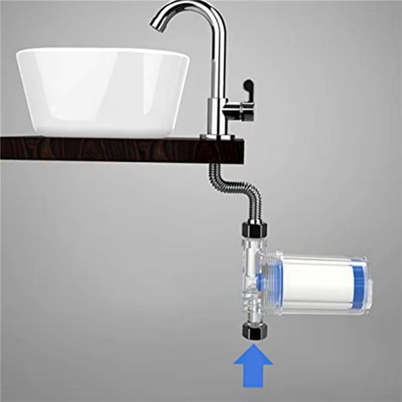 Universal Water Pipe Filter Pp Cotton Shower Bath Sprayer Strainer Faucet Water Heater Purification Kitchen Bathroom Fittings