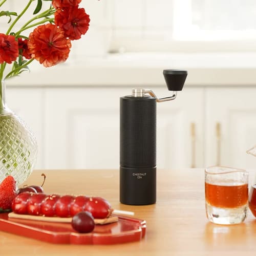 TIMEMORE Kuriko C3S Hand Coffee Grinder, Manual Coffee Grinder with Stainless Steel Mortar, Adjustable Coarseness, Easy To Clean, Labor-Saving, Diamon