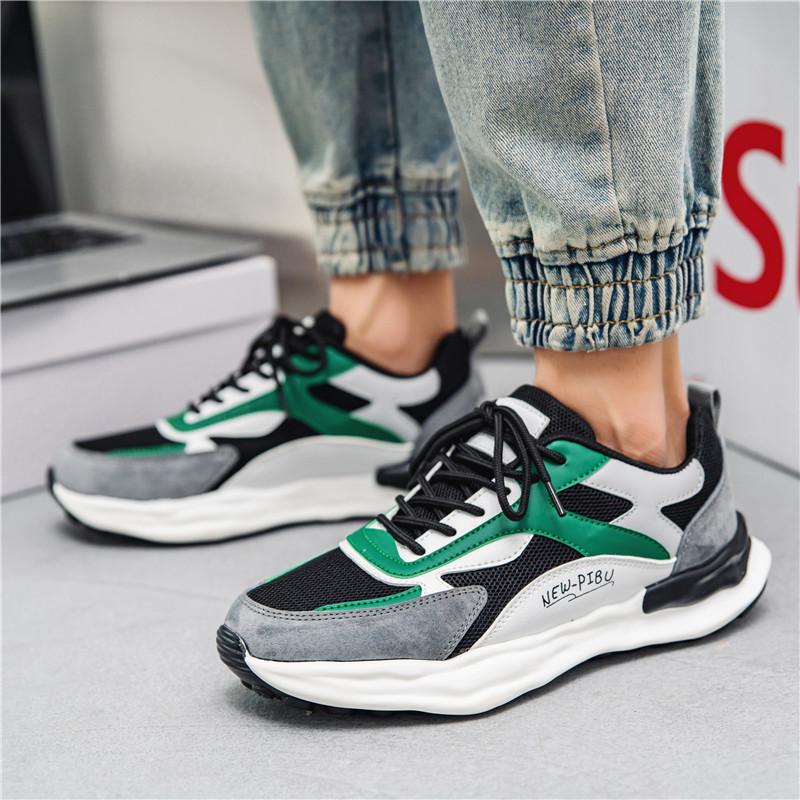 Men's shoes new summer versatile men's Forrest Gump casual sports running heightening dad shoes