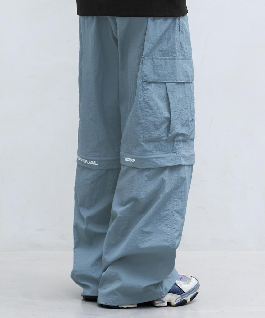 FILLUMINATE Convertible Cargo Pants - Blue