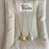 Personality Drape Metal Scent Bottle Pendant Necklaces For Women Real Gold Silver Plated Copper Adjustable O Chain Choker
