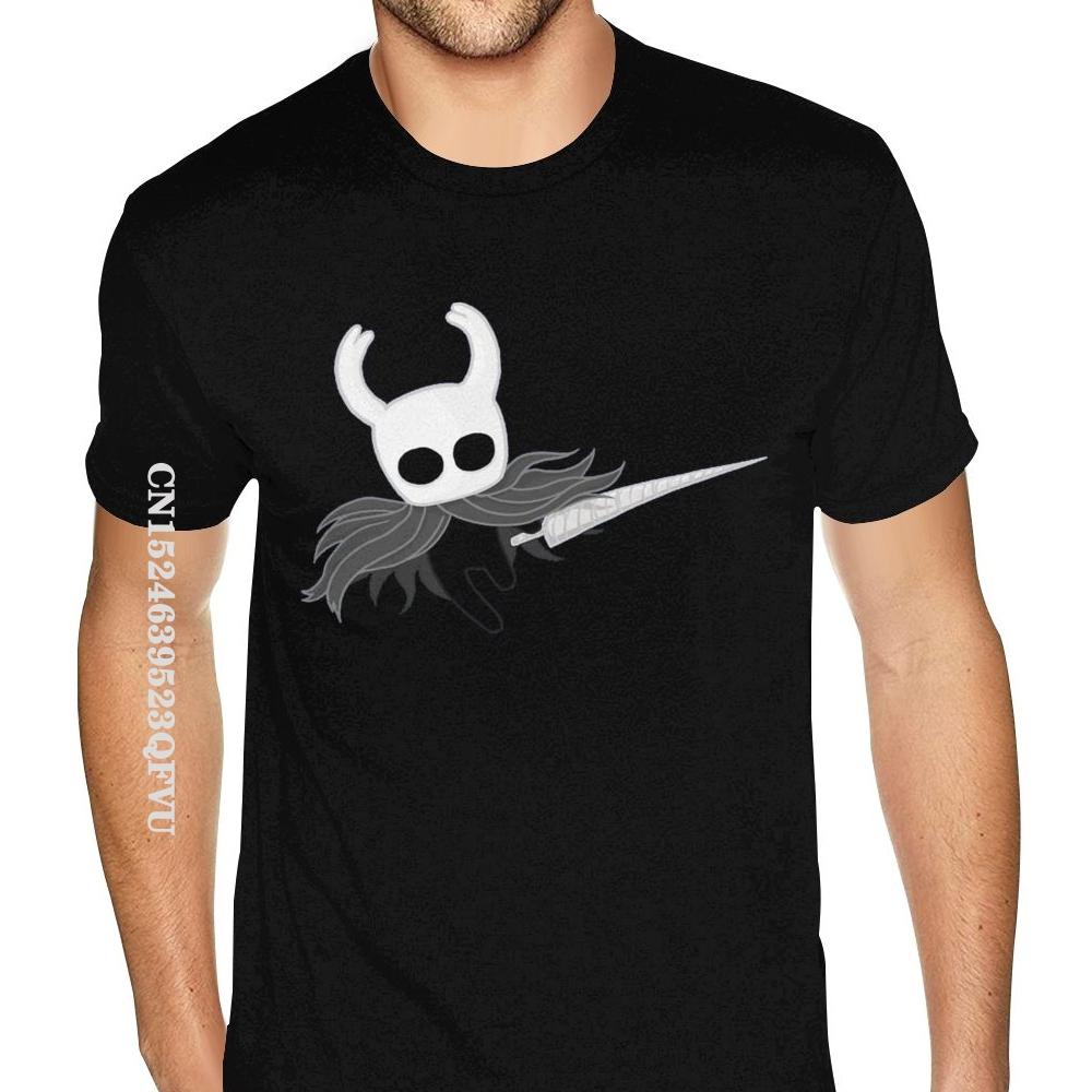Grafika Ghost Knight Hollow Knight Zábavná hra Klasické tričko Unisex Skull Grafika Gothic Anime Tričko HipHop Print Trička