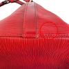 Louis Vuitton Borsa a tracolla tipo coulisse Epi Pelle Epi Rosso Castaliano M44107 Usata