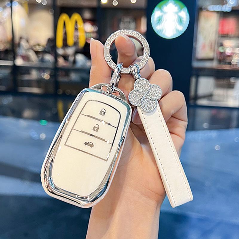 Toyota Key Case for Camry, Corolla, Levin, RAV4, Avalon, Venza, Highlander