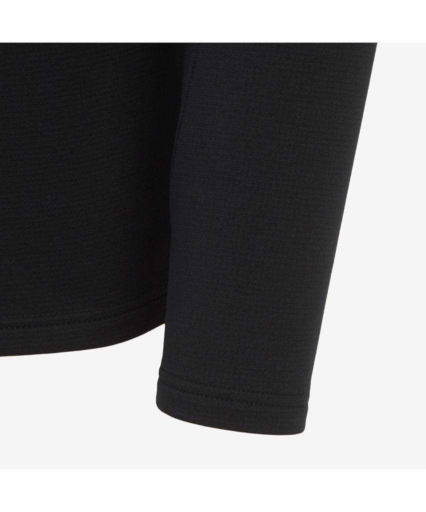 Noseupeiseu Nt7Lr52A Men'S Andino Long Sleeve Zip-Tee Black