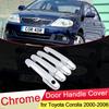 Pentru Toyota Corolla 2000 2001 2002 2003 2004 2005 2006 E120 E130 cromat capac mâner ușii capac de prindere accesorii pentru stilul mașinii