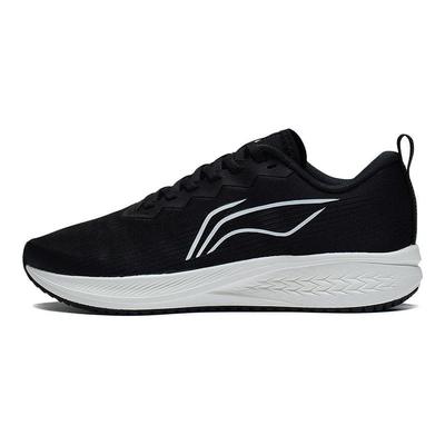 Li Ning Red Hare 6 Confortables Résistantes à l'abrasion Respirantes Basse Tige Chaussures d'entraînement de Course pour Femmes Noir ARMT016-3