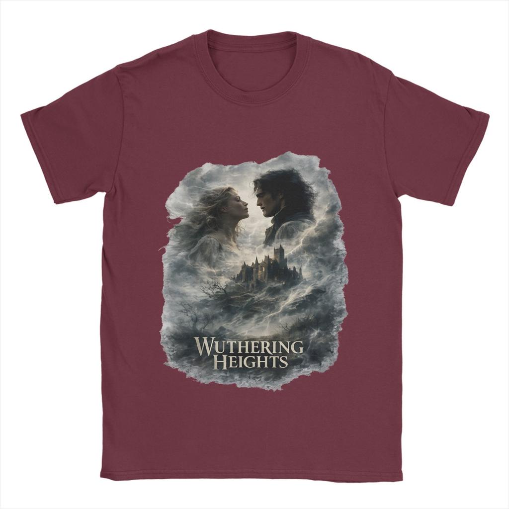 Creative Wuthering Heights TShirts for Unisex Round Neck Cotton T Shirt Short Sleeve Tee Shirt Adult Clothes