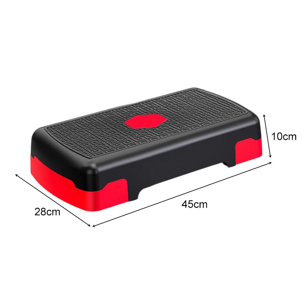 Fitness Pedals with Base Mini Body Building Stepper Adjustable Non-slip Stable 200KG Load-bearing Home Gym Training Equipment