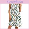 Casual Summer Dress With Pockets Fabric For Women Comfortable Fit