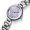 OLEVS Quartz Stainless Purple Women's Watch, Cute, Lightweight, Steel, Waterproof, Luminous, Gift,