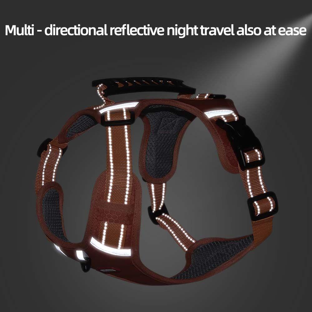 Explosion-Proof Traction Halter Dog Harness Vest Pet Harnesses Leash Pet Supplies Pet Chest Strap