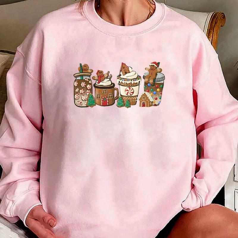2025 Unisex Christmas Long Sleeve Hoodie - European & American Style