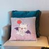 F-Final Fantasy Moogle FF VII Pillow Case Cover Square Sofa With For Pattern Comfortable Cushion suitable Of Room