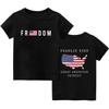 Toddler Girl Boy T-Shirts Kids Top Boys And Girls Printed Short Sleeved T-shirt 1-12Y Summ