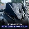 New For YAMAHA T-MAX560 TMAX560 TECH MAX T-MAX 560 2022-2026 Motorcycle V-Tech Line Sport Windshield Visor Windscreen Deflector