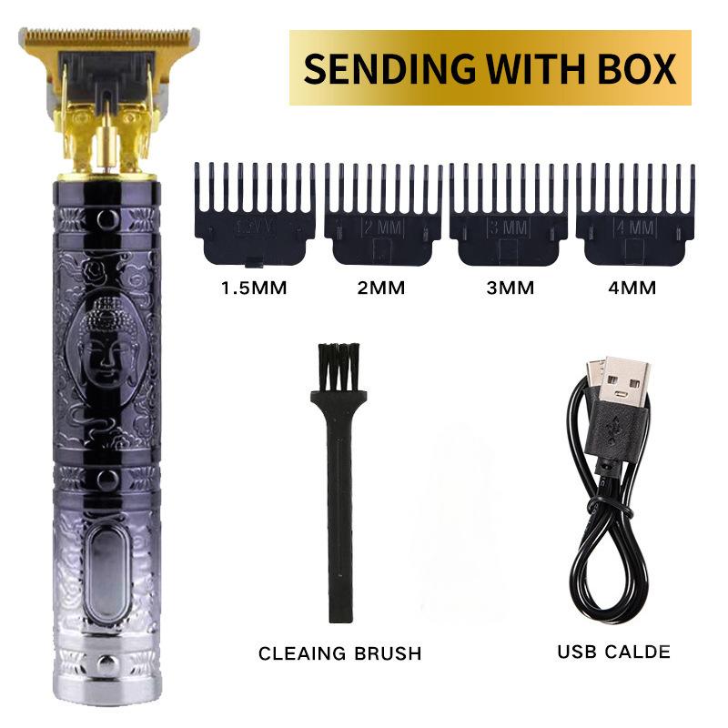 Hair Cutting Machine for Men Professional Hair Trimmer T Blade Trimmer Zero Gapped Trimmer Cordless Rechargeable Beard Trimmer