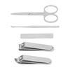 5Pcs Nail Clipper Set Stainless Steel High Sharpness Wide Application Manicure Set for Finger Nail