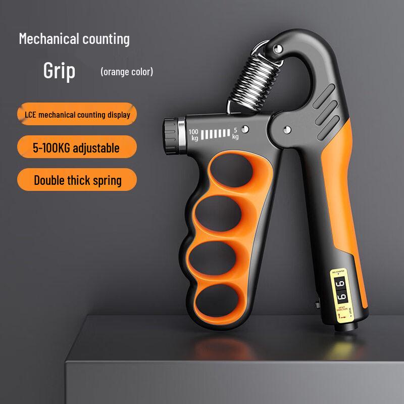 Tiemyun Adjustable Hand Gripper with Mechanical Counter