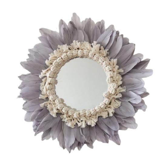 Stylish Wall Mirror Useful Acrylic Eco Friendly Wear Resistant Feather Decor At Affordable S Free Real Reviews With Photos Joom - Artificial Flower Wall Mirror Stylish Wall Mirror Useful Acrylic Eco Friendly Wear Resistant Feather Decor At Affordable S Free Real Reviews With Photos Joom - Artificial Flower Wall Mirror