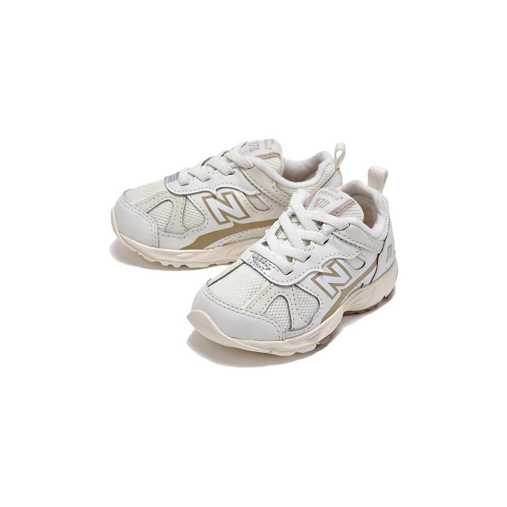 New Balance NB 878 Scarpe Basse Resistenti all'Abrasione per Bambini Piccoli Bianche per Neonati e Bambini Piccoli IV878SM1