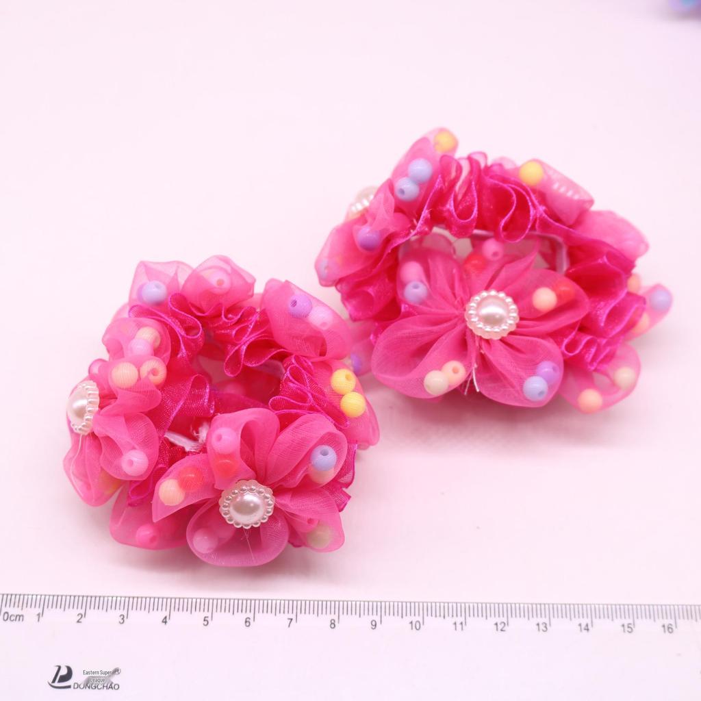 Children's Princess Flower Hair Tie - Cute Hair Accessories for Girls