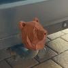 Bear Head Trailer Hitch Cover Tube Plug Insert Cartoon Car Accessories For Truck SUV RV ATV Boat Towing R8K8