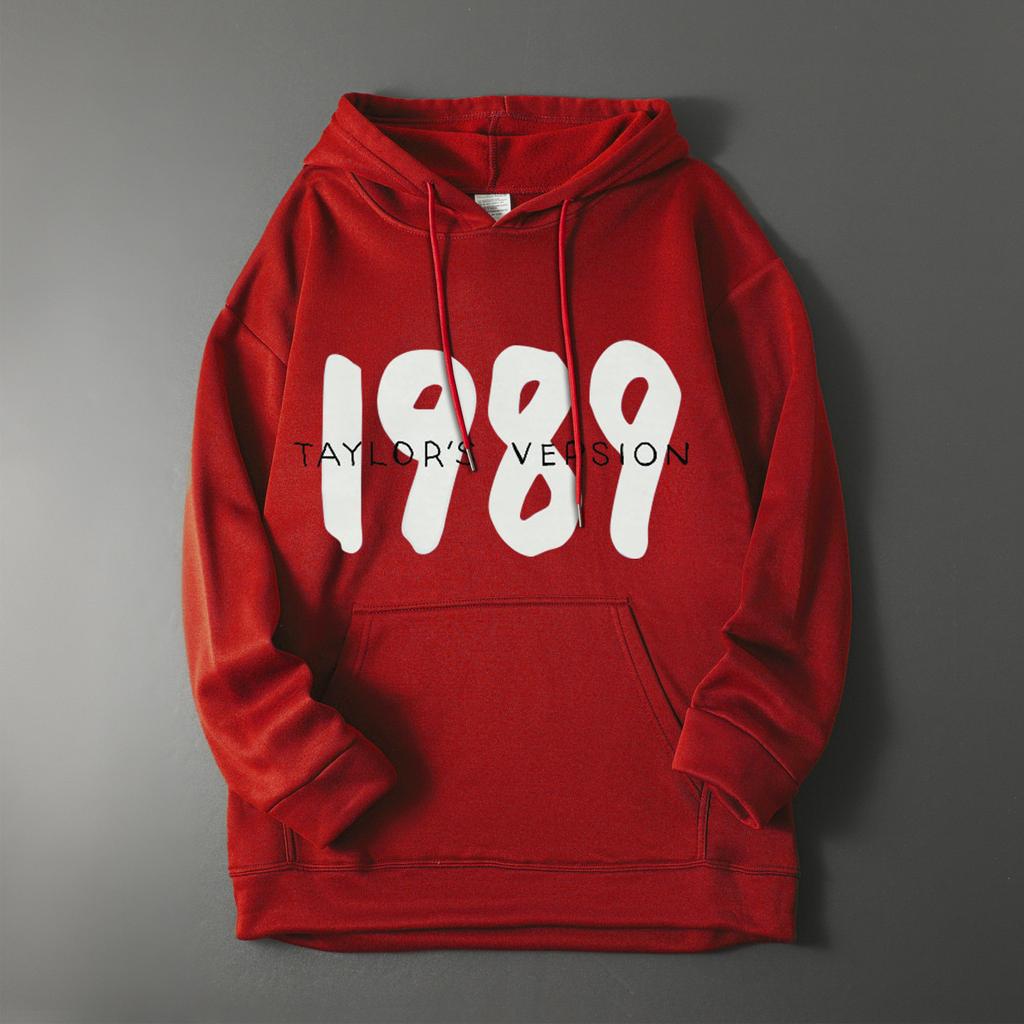 Modisches, lässiges, bedrucktes Langarm-Pullover-Oberteil mit Kapuze für Damen