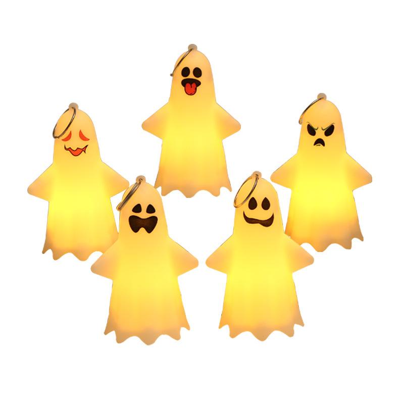 Halloween Decorations, Ghost Pendants, Portable Little Ghosts, Night Lights, Troublemakers, Halloween Party Props