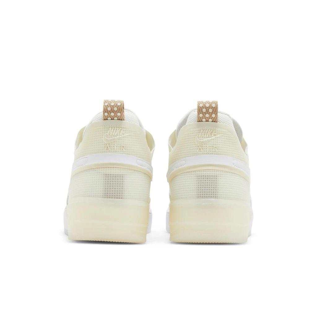Nike Air Force 1 React 'Kokosové mléko' (Unisex) Bílá / Kokosové mléko / Světlá železná ruda / Bílé skate boty DH7615 100