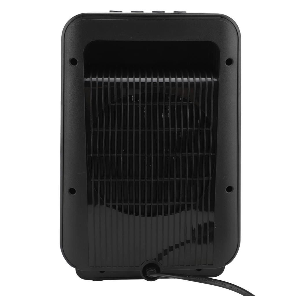 Raumheizer, 1000 W, PTC-Keramik, schnelles Aufheizen, tragbarer elektrischer Desktop-Heizstrahler mit realistischer 3D-Flamme