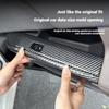 For BMW X3 G45 2025 Carbon Fiber Texture The Glass Key Frame of the Car Window Lift Panel Is Decorated with Interior Accessories
