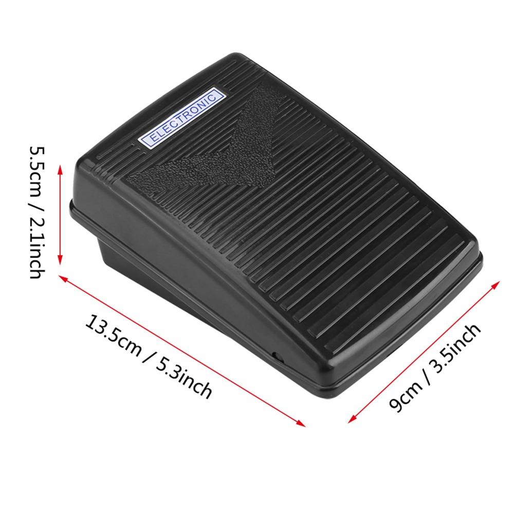 Plastic Sewing Machine Foot Control D Shape Plug Compatible Foot Control Pedal Power Cord Sewing Machine Pedal Household