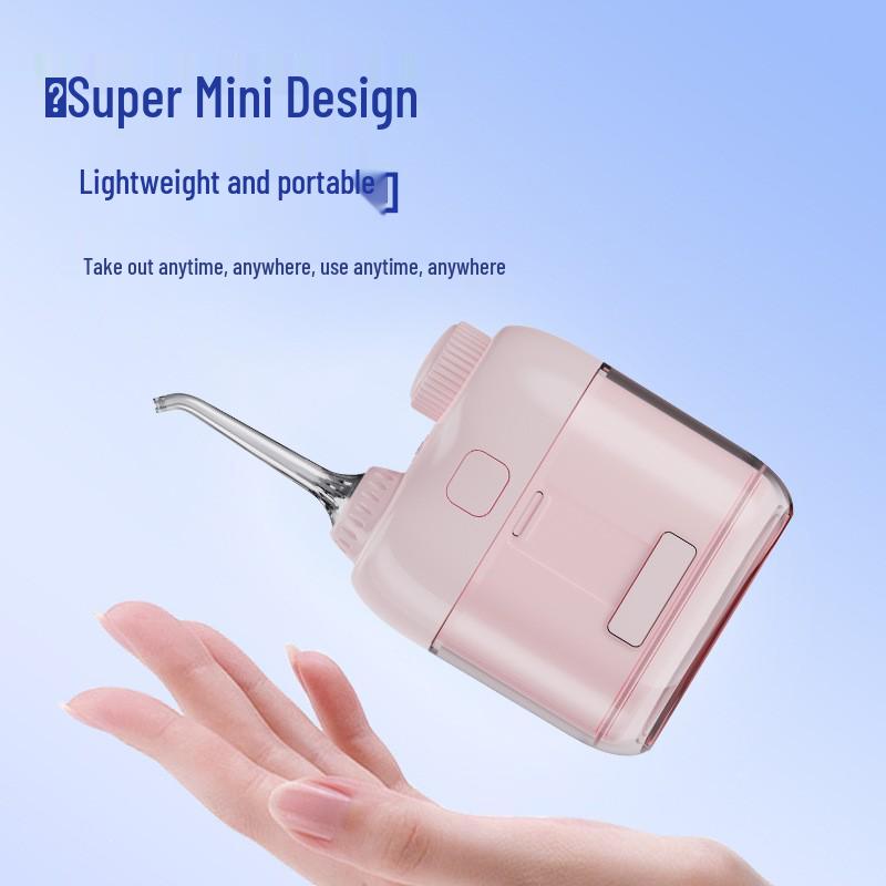 Compact Electric Water Flosser for Oral Care and Tartar Removal