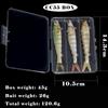 3 Sets Multi-Section Fish Artificial Hard Bait Crank Lure Loach Luya Simulation Bionic Beak Bait Hooks Stainless Steel Boxed