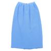 DRAWER Drawer Wool X Nylon Tweed Flared Long Skirt for Women, Blue, Size 40, 6524-299-1595 Skirt 40 blueUsed