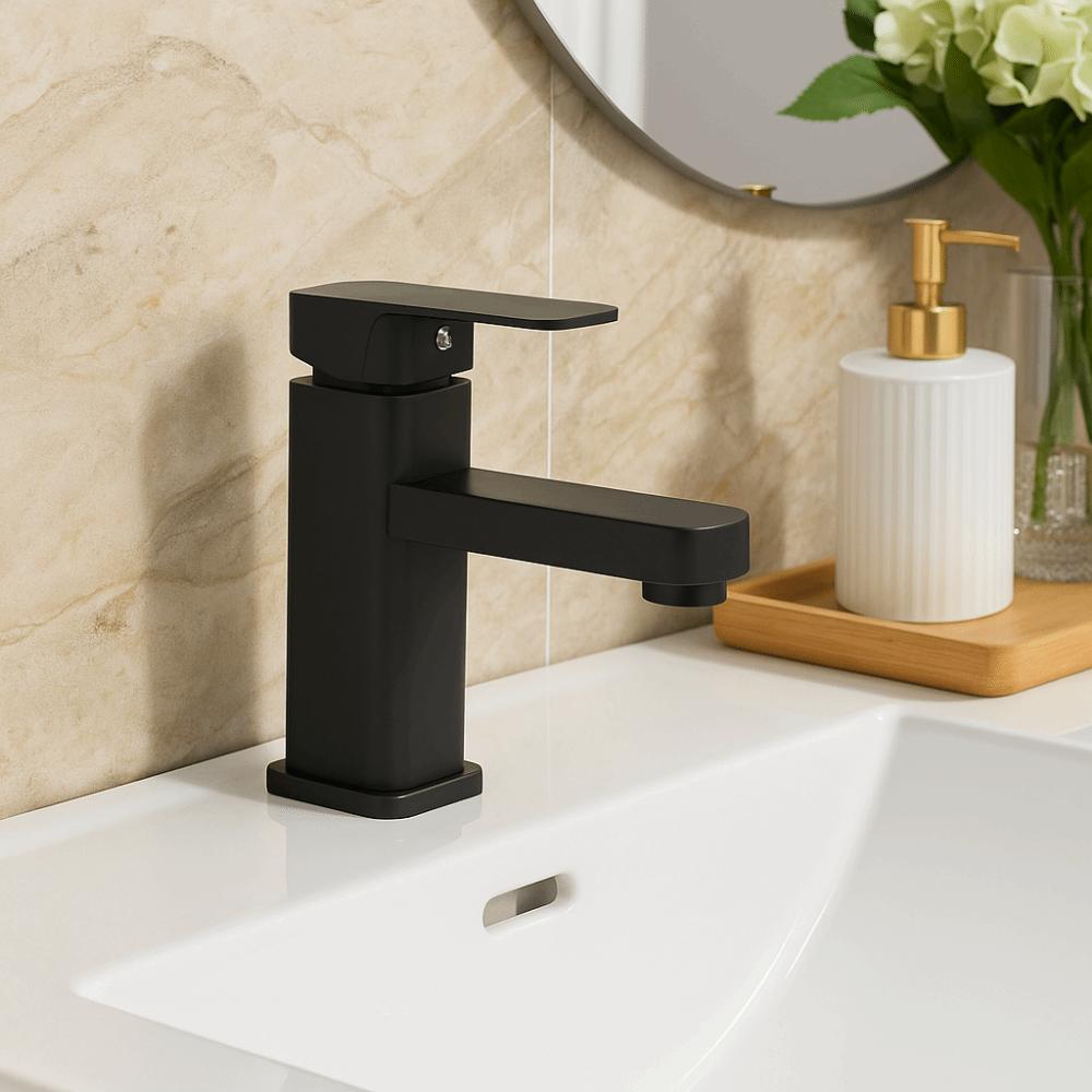 Rotary Switch Lavatory Basin Faucet Anti-Leakage Lavatory Faucet Kitchen Faucet  Guest Bath