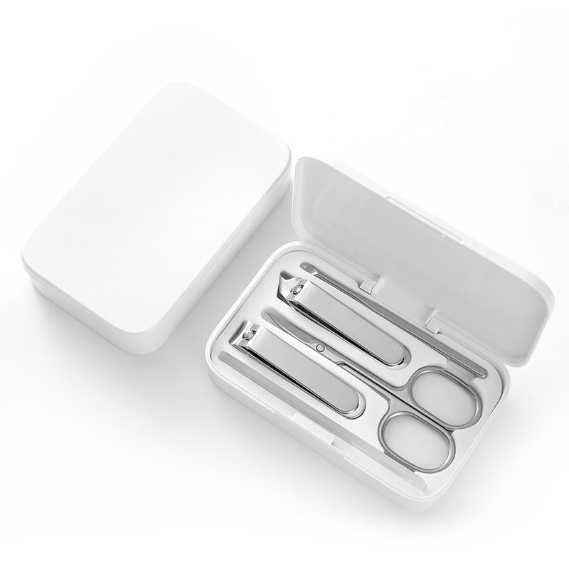 Custom Logo Stainless Steel Manicure Set: Nail Clippers & Tools Gift Set