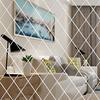 Diamond Spliced Stickers Self Adhesive Acrylic Mirror Sheets Wall Decals