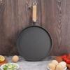 20/23/26cm Gusseisen Bratpfanne Unbeschichtet Antihaft Gebratener Pfannkuchen Eiertopf Gas Induktionsherd Küchenkochgeschirr Outdoor Grillplatte