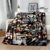 Rock band Tokio Hotel Printed blankets Picnic blanket Flange Warm blanket Home travel blankets bed linings birthday gift