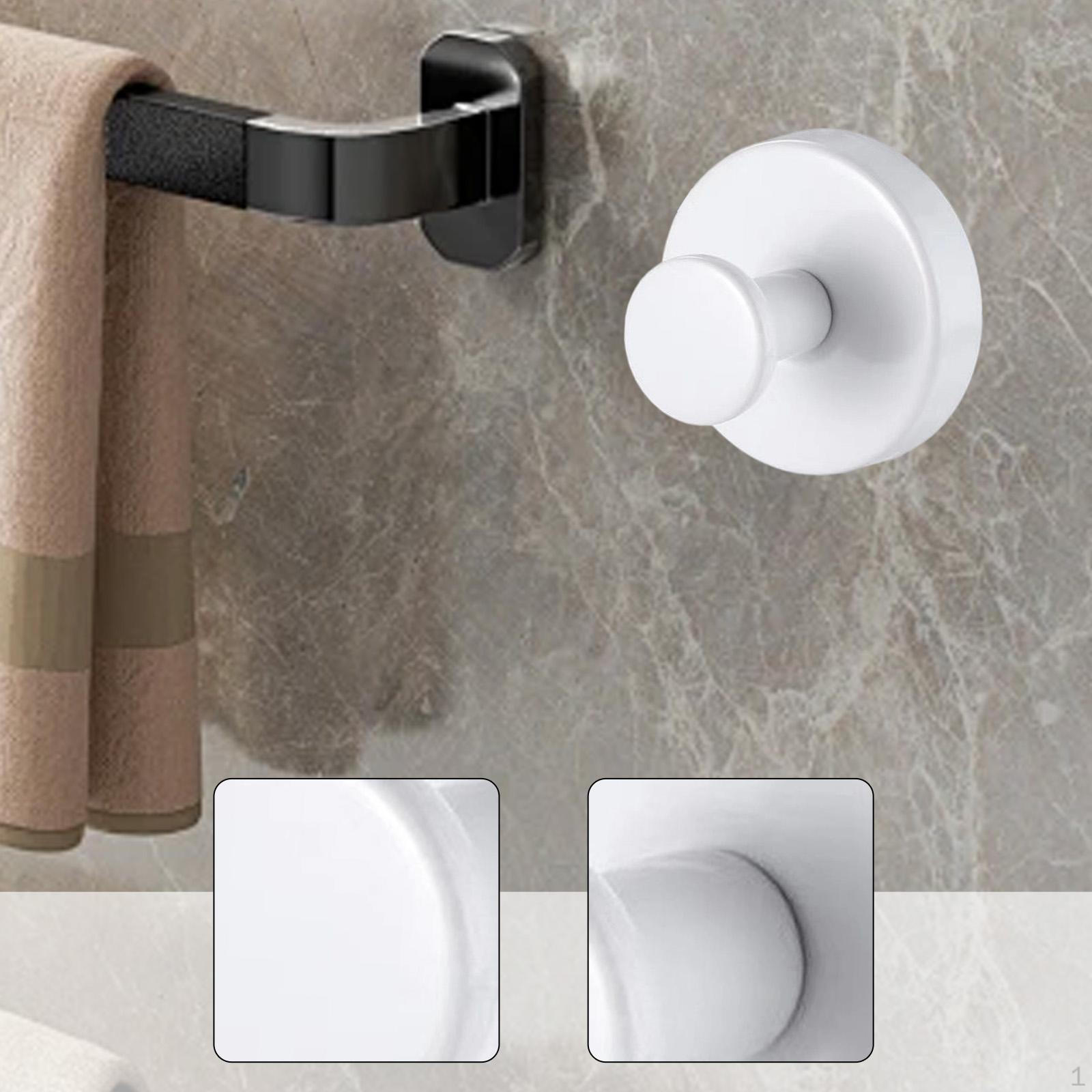 Мощная вакуумная присоска Крючок Вешалка Современный Компактный Многофункциональный Съемный Хозяйственный Душ белый