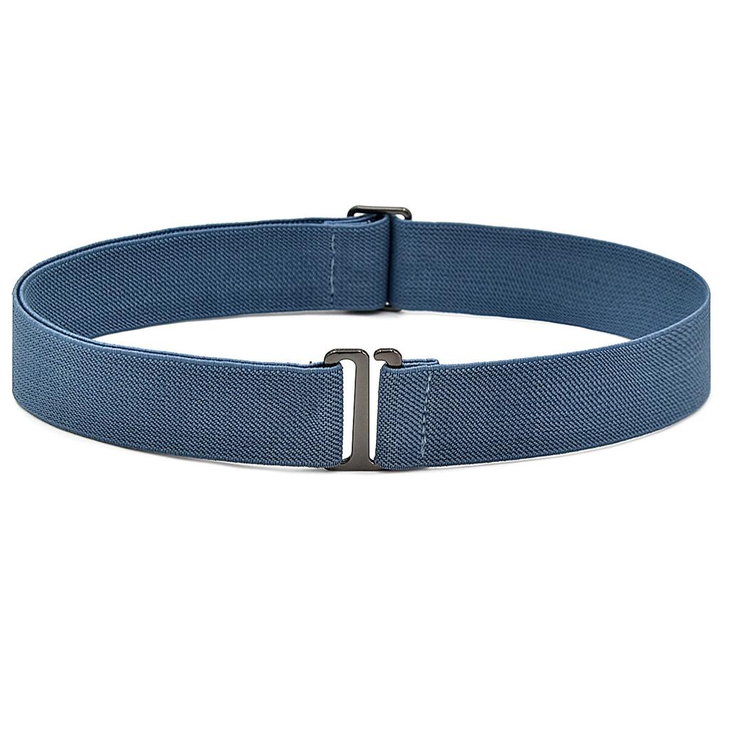 Cinturón de Moda para Mujer Hebilla Invisible Cómodo Cinturón Elástico para Mujeres Hombres Cinturón Ajustable para Jeans Lujo