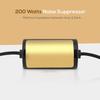 Audio Noise Filter Ground Loop Isolator Noise Filter for Car Stereo System 15A Alternator Noise Reduction