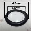 Silicone Rubber Gasket for Water Heater Pipes and Hoses