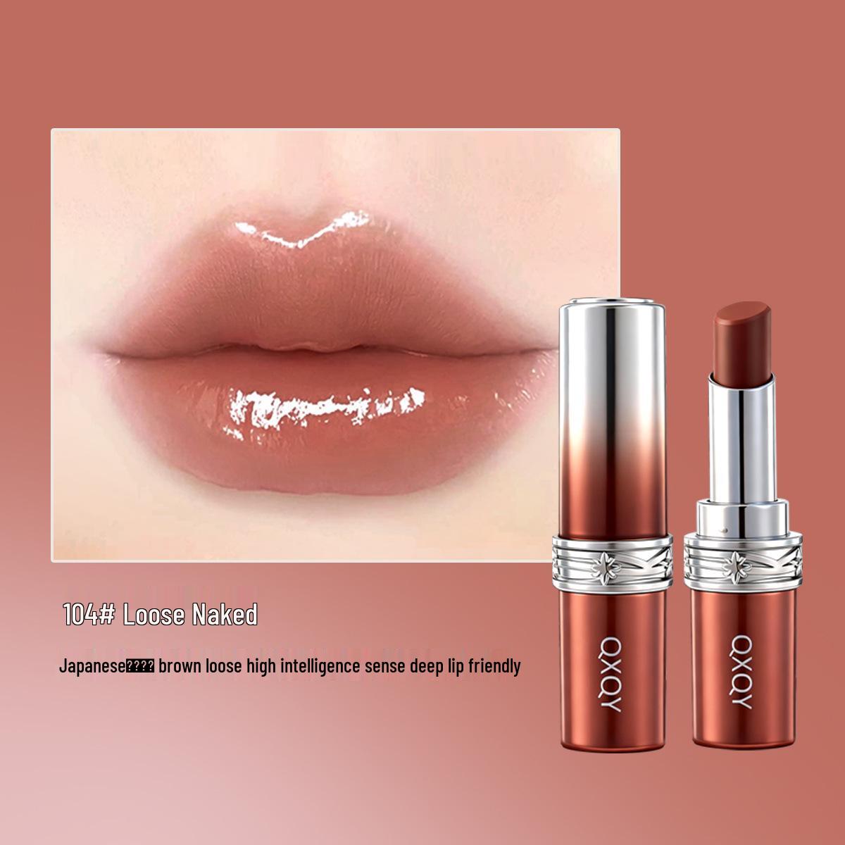 QXQY Long-lasting Matte Velvet Lipstick - Moisturizing, Hydrating, Smooth Color, Non-transferring, Long-wear. 3g