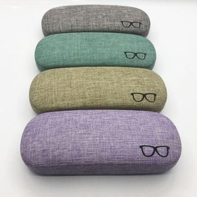 Bag Portable Case Hard Shell Glasses Metal Linen Box Protective Organizer  Accessories
